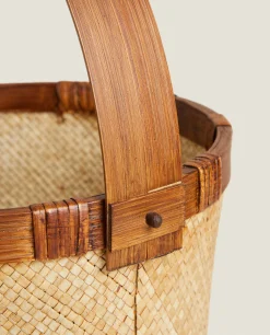 ZARA Home Basket With Handle