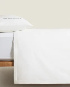 ZARA Home Bedspread With Backstitching