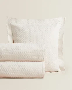 ZARA Home Bedspread With Polka Dot Design
