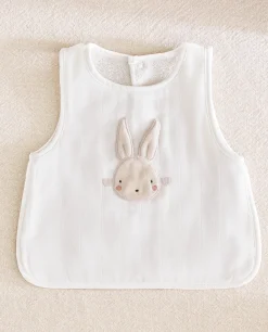 ZARA Home Bib With Bunny Applique
