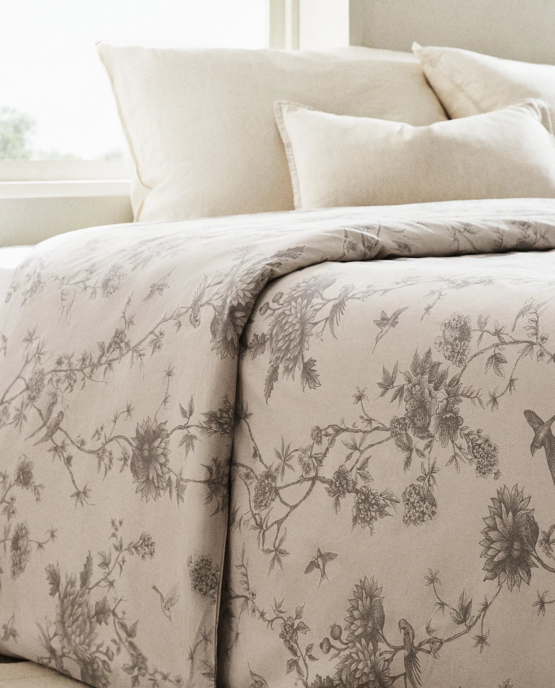 ZARA Home Bird Duvet Cover