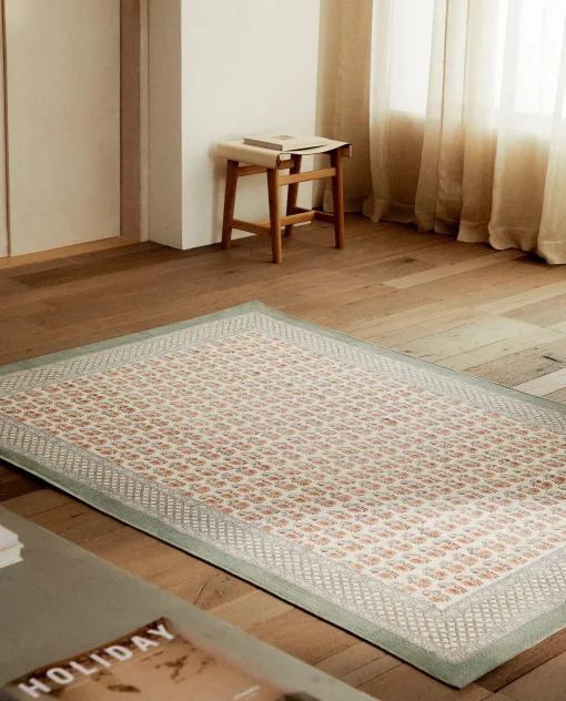 ZARA Home Block Print Rug