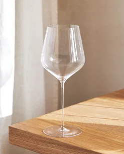 ZARA Home Blown Crystalline Wine Glass