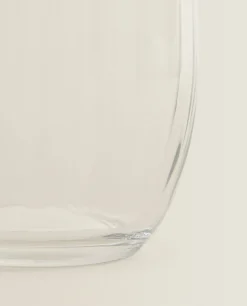 ZARA Home Bohemia Crystal Tumbler With Lines