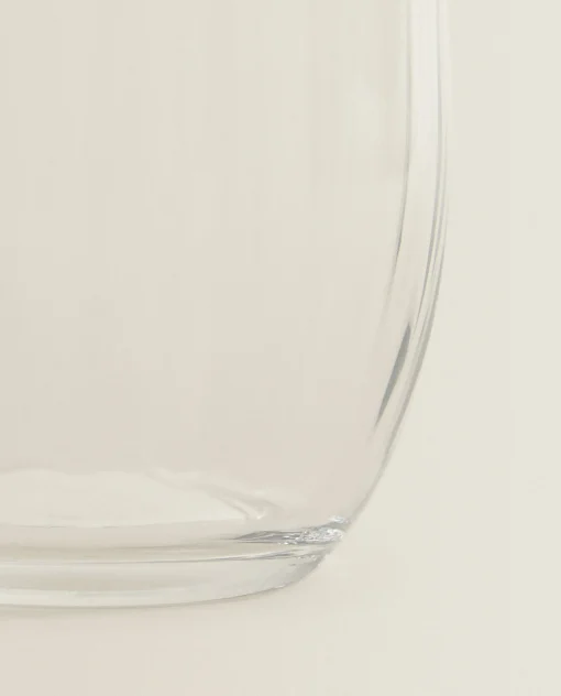 ZARA Home Bohemia Crystal Tumbler With Lines