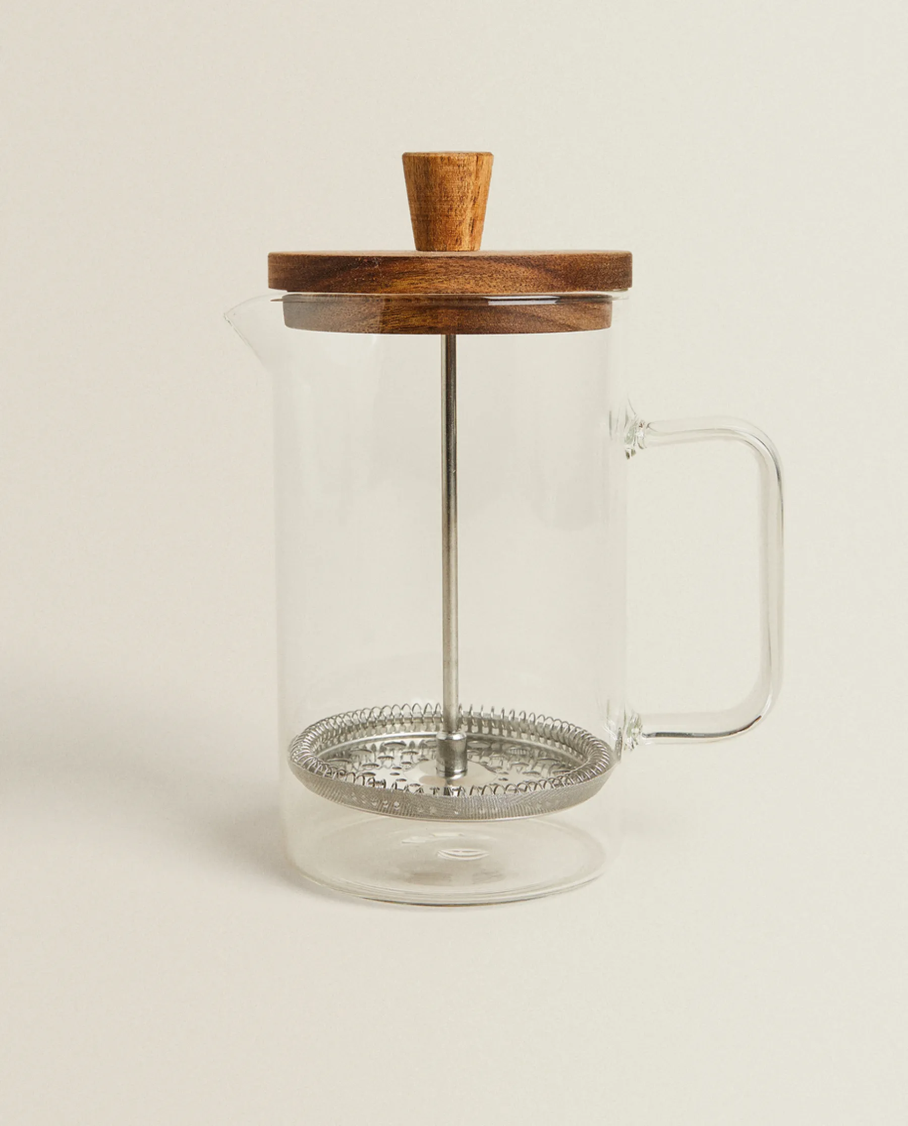 ZARA Home Borosilicate Glass Cafetiere