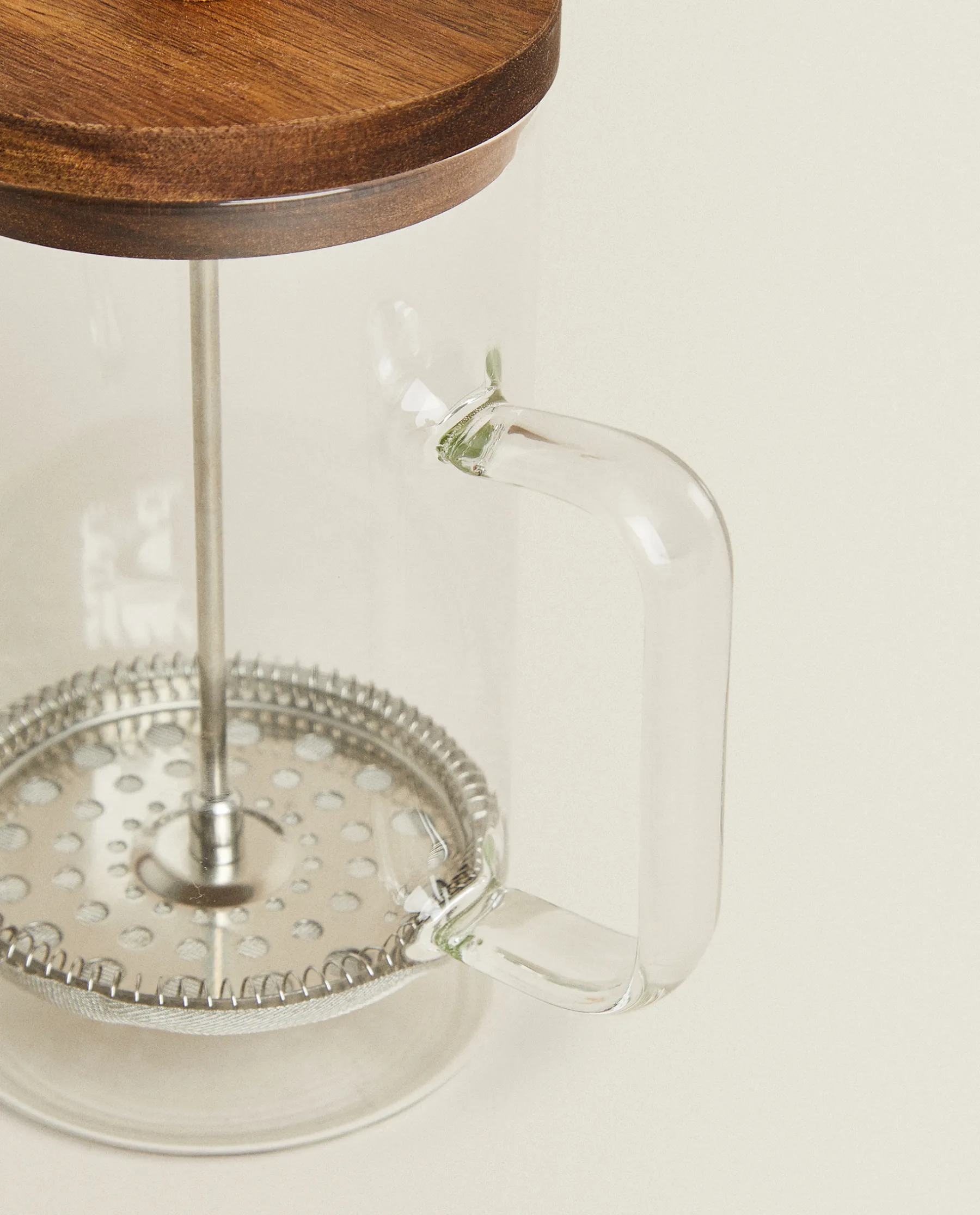 ZARA Home Borosilicate Glass Cafetiere