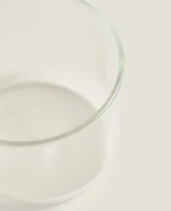 ZARA Home Borosilicate Glass Cup Tower (Set Of 4)