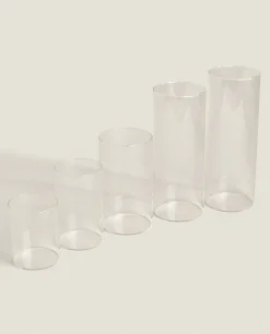 ZARA Home Borosilicate Glass Lantern Vase