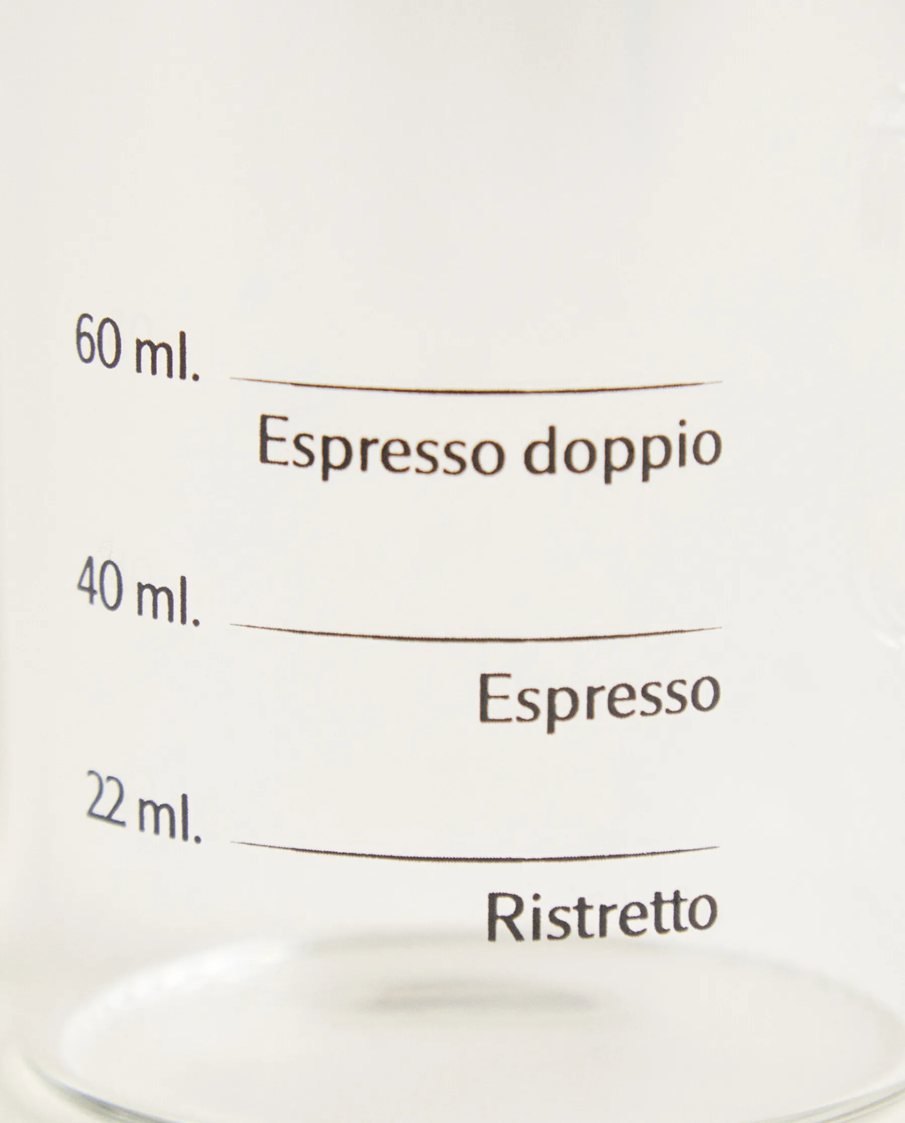 ZARA Home Borosilicate Glass Mug With Silk Screen
