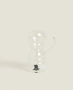 ZARA Home Borosilicate Glass Salt Shaker With Handle