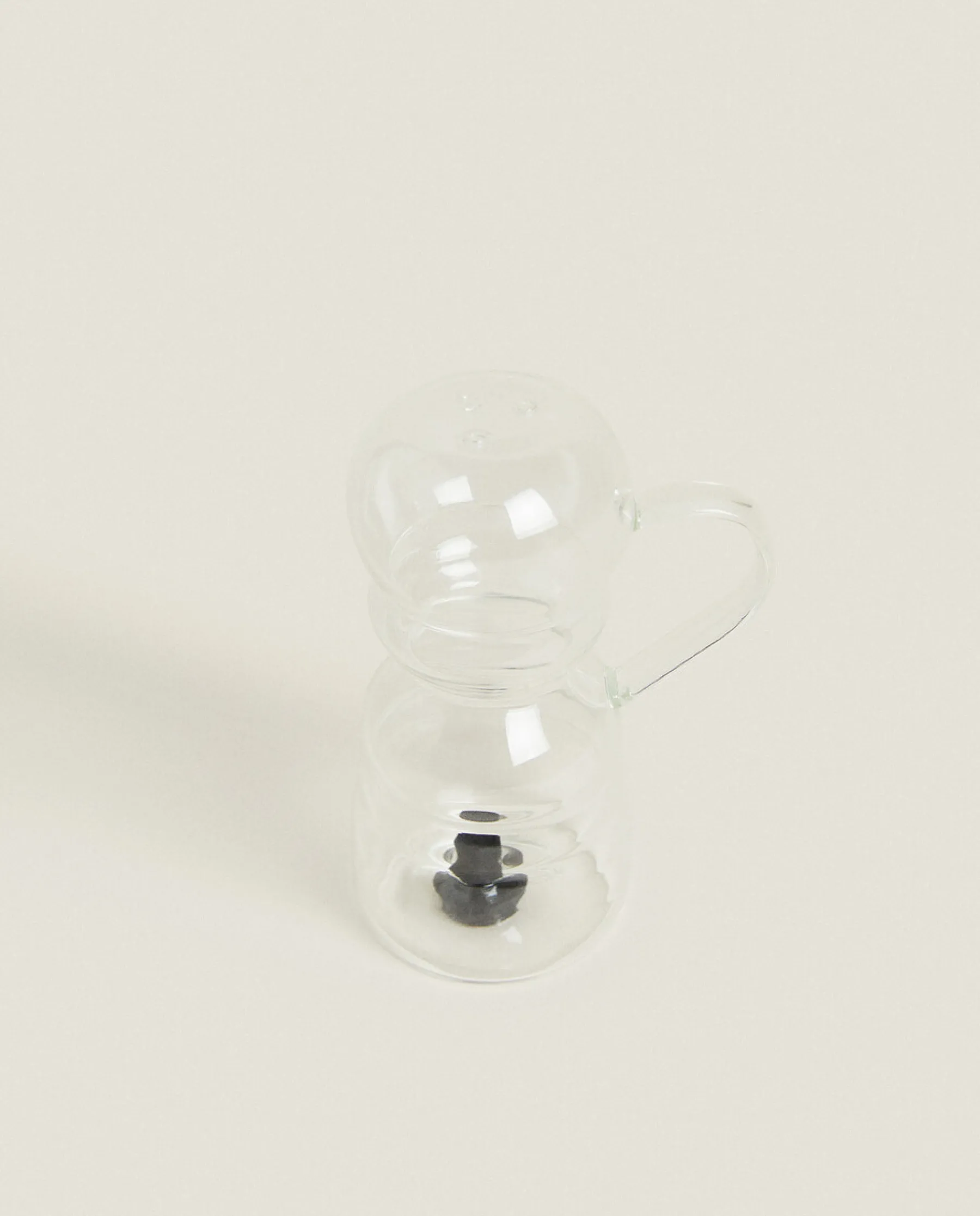 ZARA Home Borosilicate Glass Salt Shaker With Handle