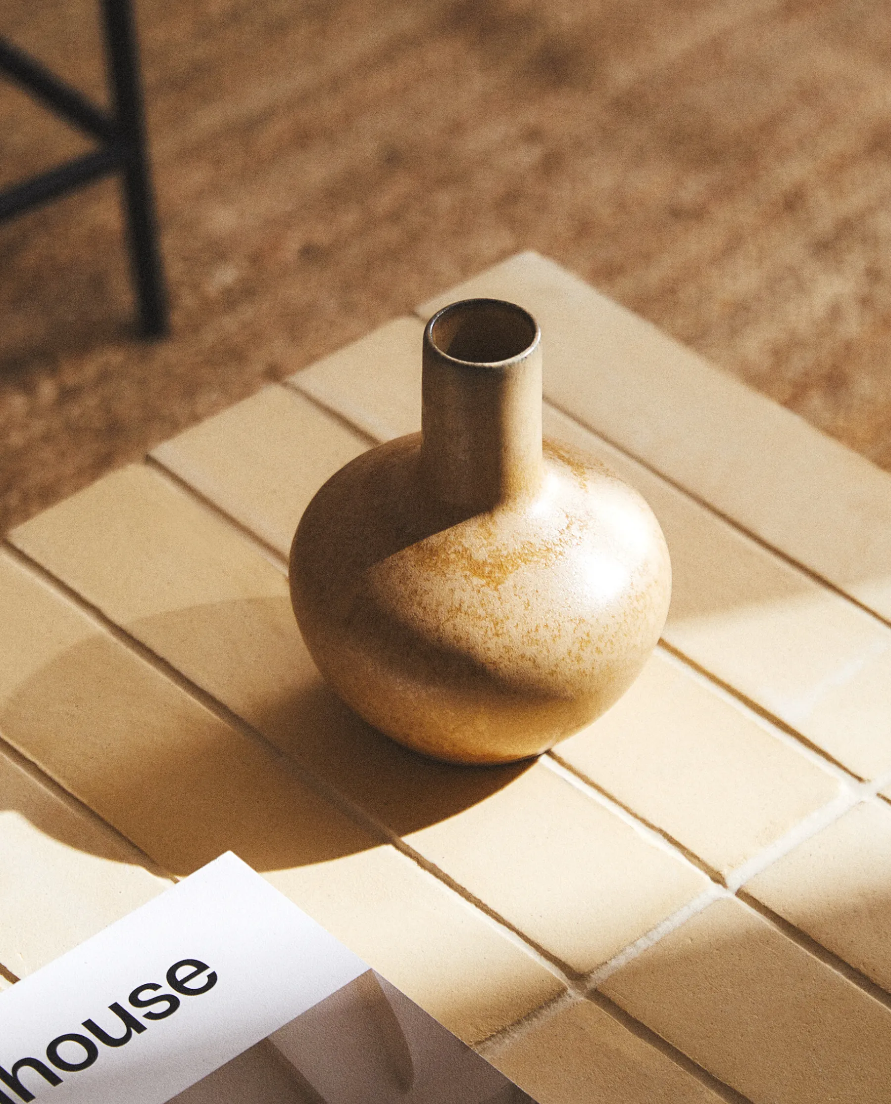 ZARA Home Bottle Ceramic Vase