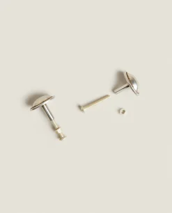 ZARA Home Brass Door Knob (Pack Of 2)