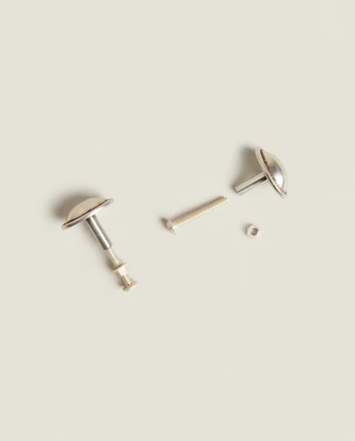 ZARA Home Brass Door Knob (Pack Of 2)