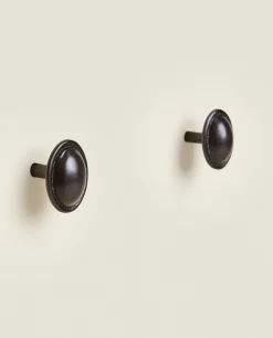 ZARA Home Brass Door Knob (Pack Of 2)