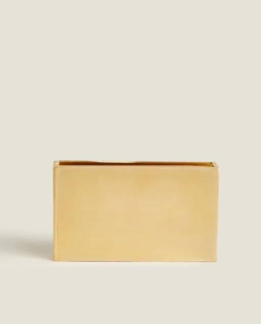 ZARA Home Brass Matchbox