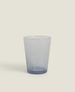ZARA Home Bubble-Effect Glass Tumbler