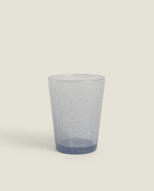 ZARA Home Bubble-Effect Glass Tumbler