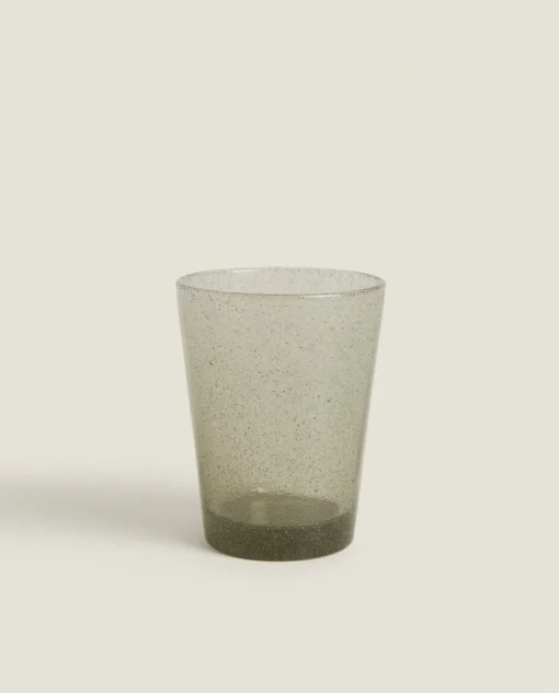 ZARA Home Bubble-Effect Glass Tumbler