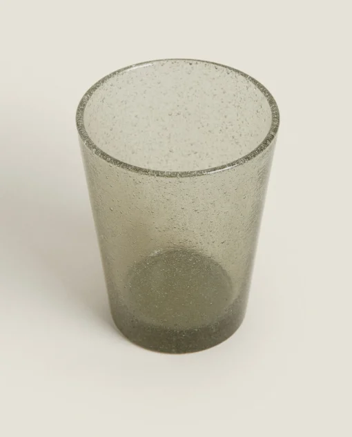 ZARA Home Bubble-Effect Glass Tumbler