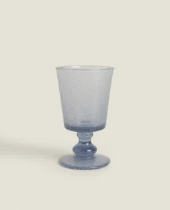 ZARA Home Bubble-Effect Wine Glass