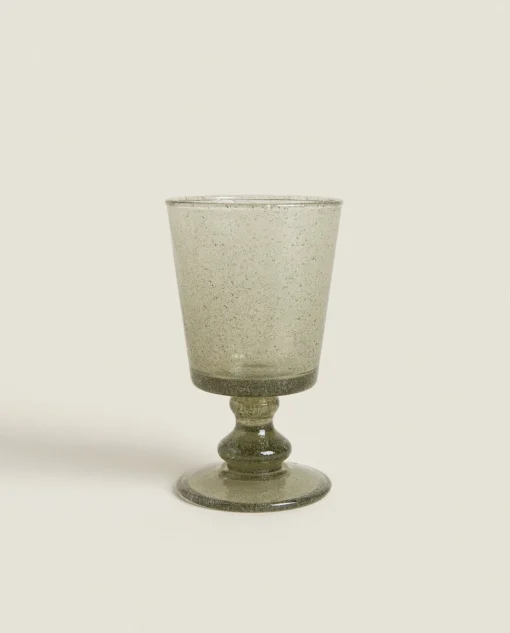 ZARA Home Bubble-Effect Wine Glass