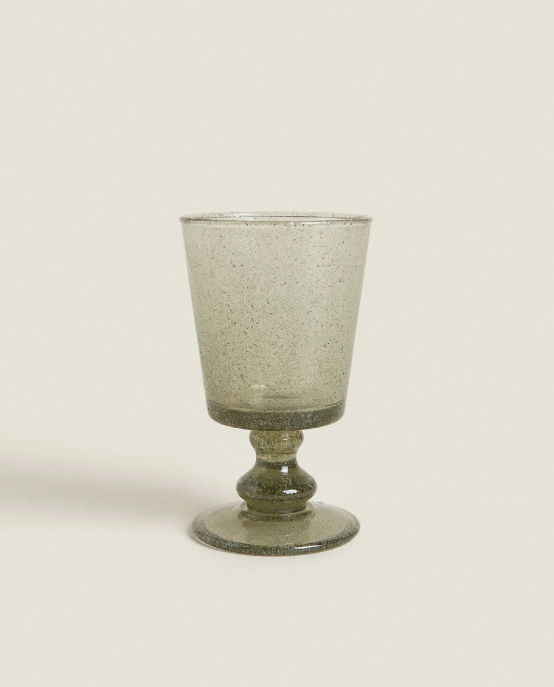 ZARA Home Bubble-Effect Wine Glass