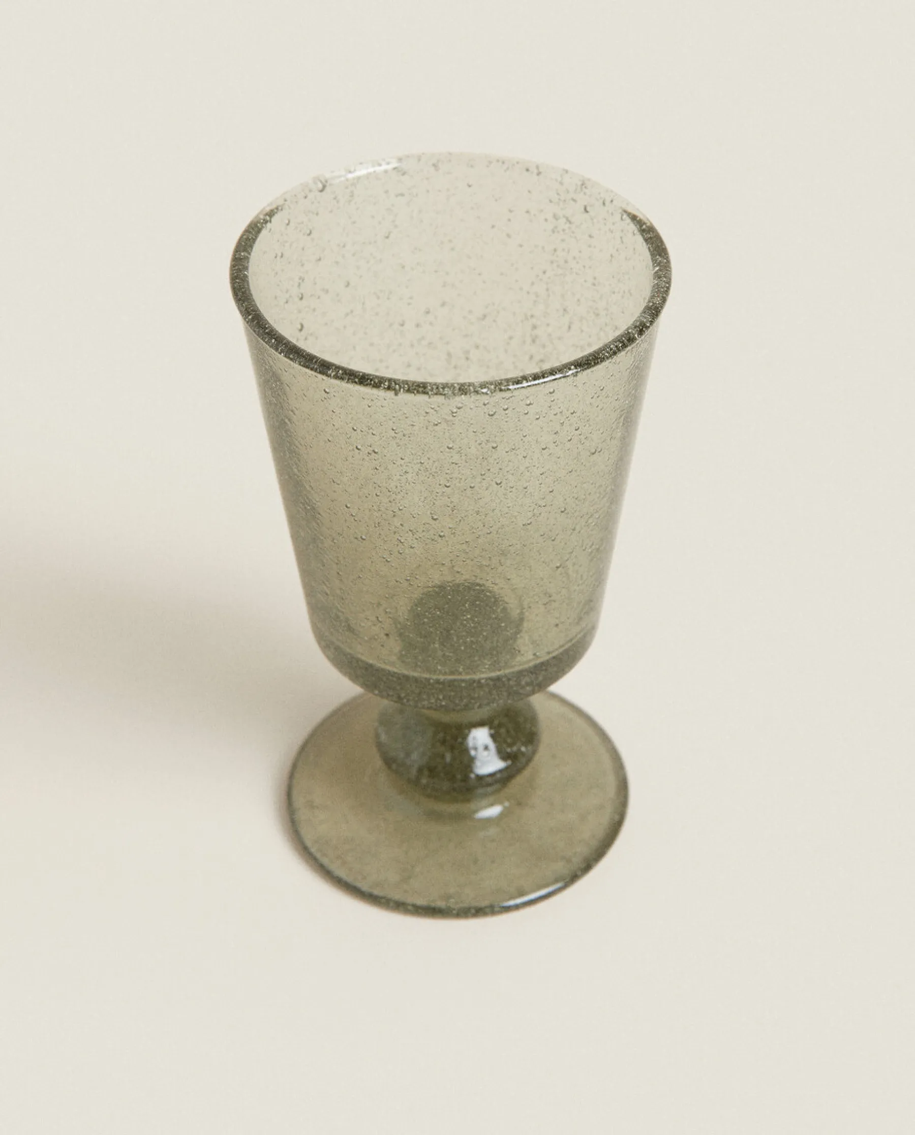 ZARA Home Bubble-Effect Wine Glass