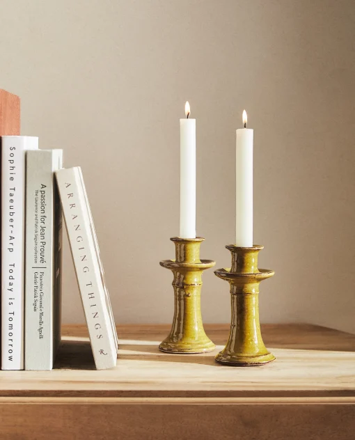 ZARA Home Ceramic Candlestick