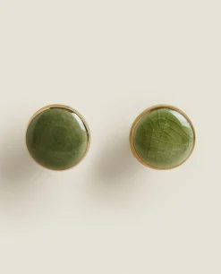 ZARA Home Ceramic Door Knob (Pack Of 2)