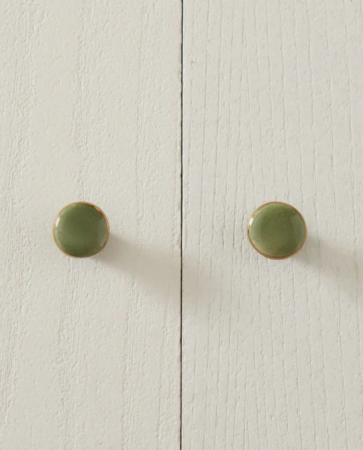 ZARA Home Ceramic Door Knob (Pack Of 2)