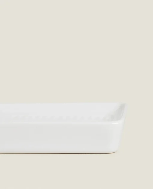 ZARA Home Ceramic Soap Dispenser With A Raised Design