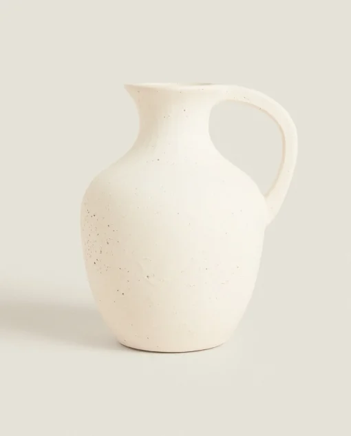 ZARA Home Ceramic Vase With Handle