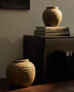 ZARA Home Ceramic Vase With Lines