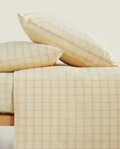 ZARA Home Check Duvet Cover