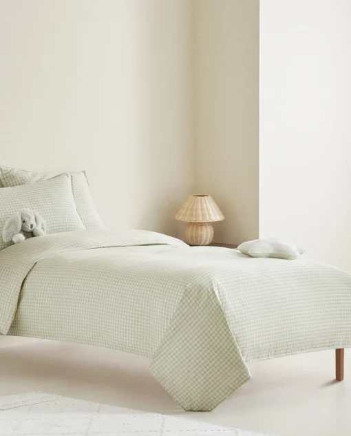 ZARA Home Check Duvet Cover