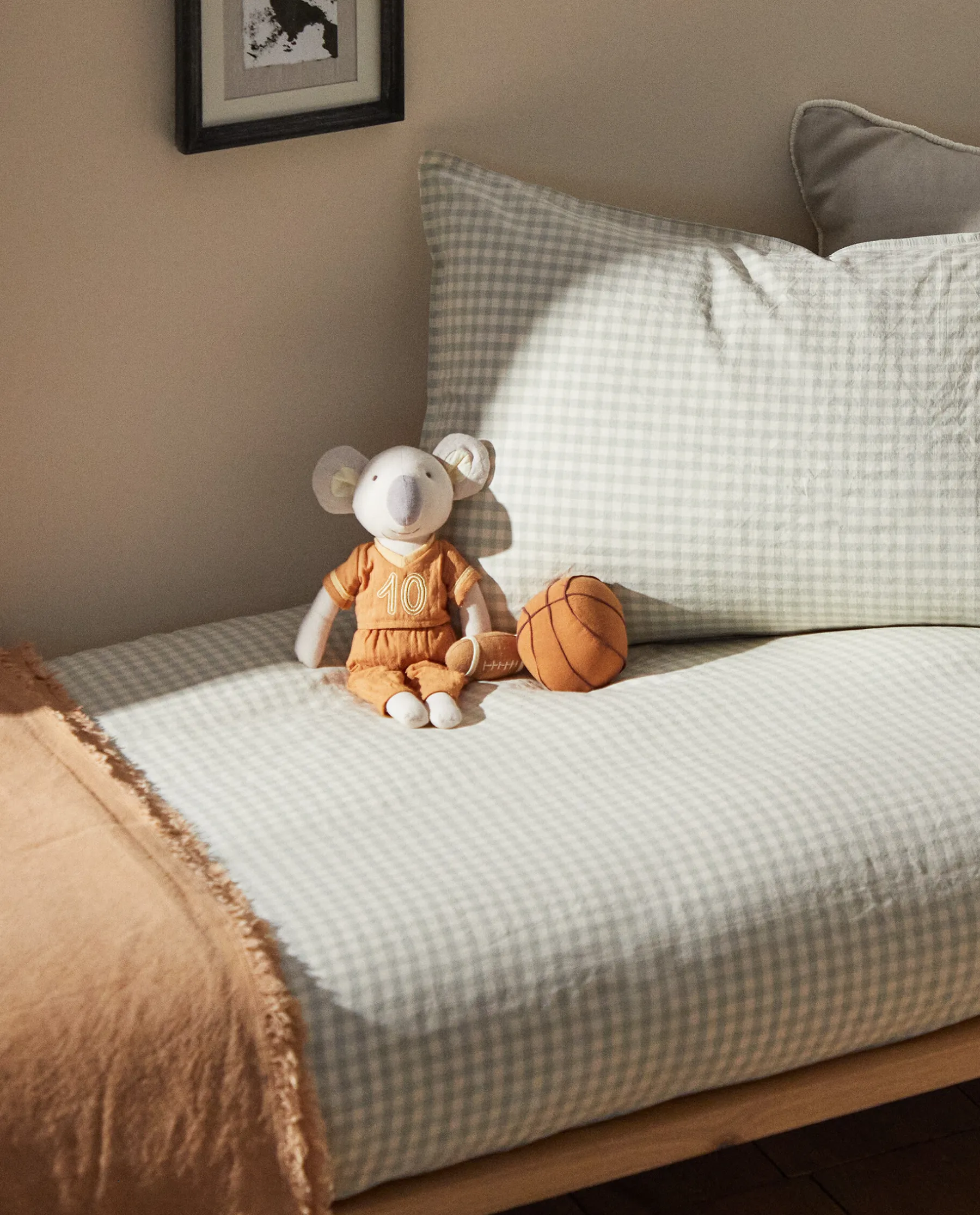 ZARA Home Check Duvet Cover