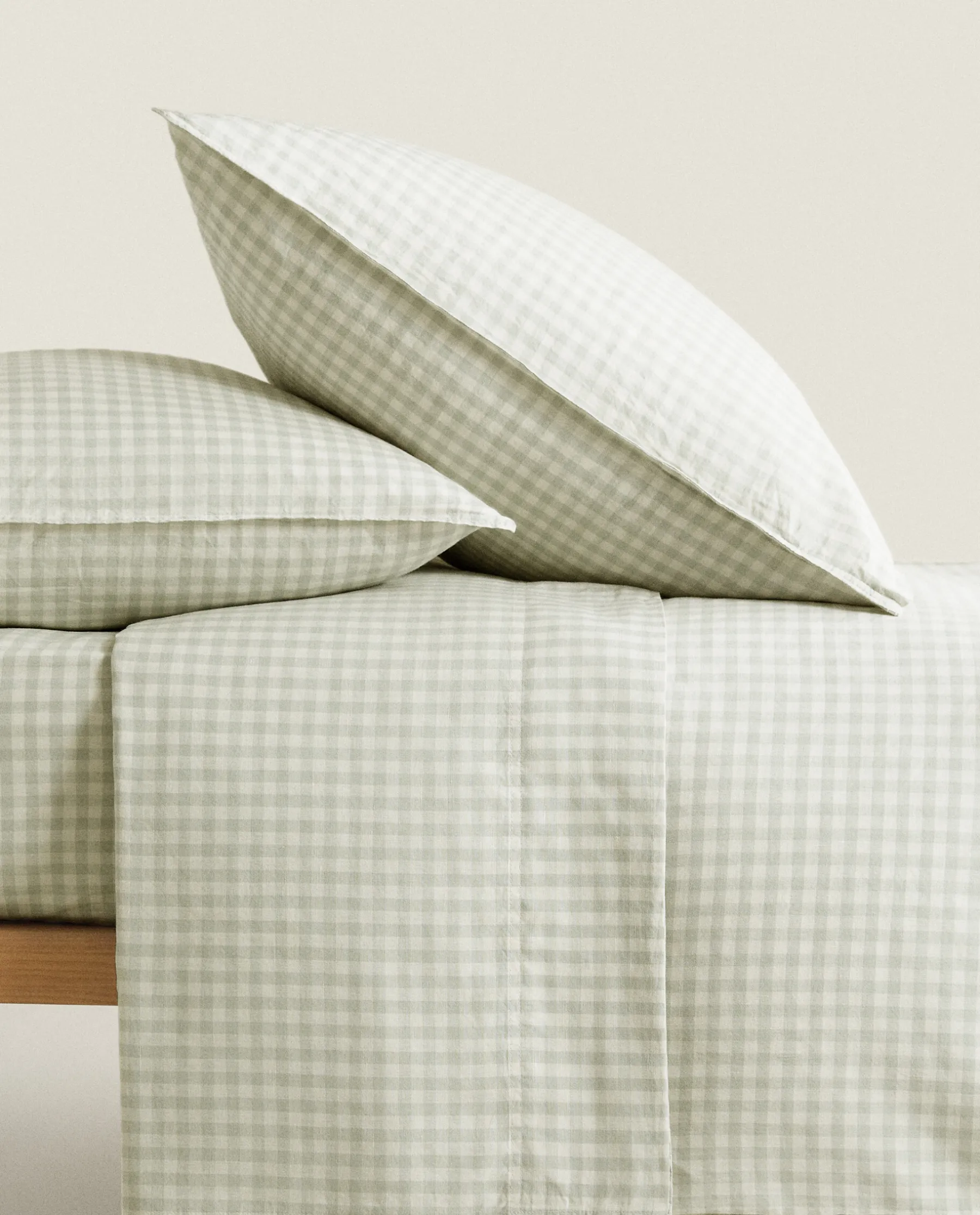 ZARA Home Check Duvet Cover