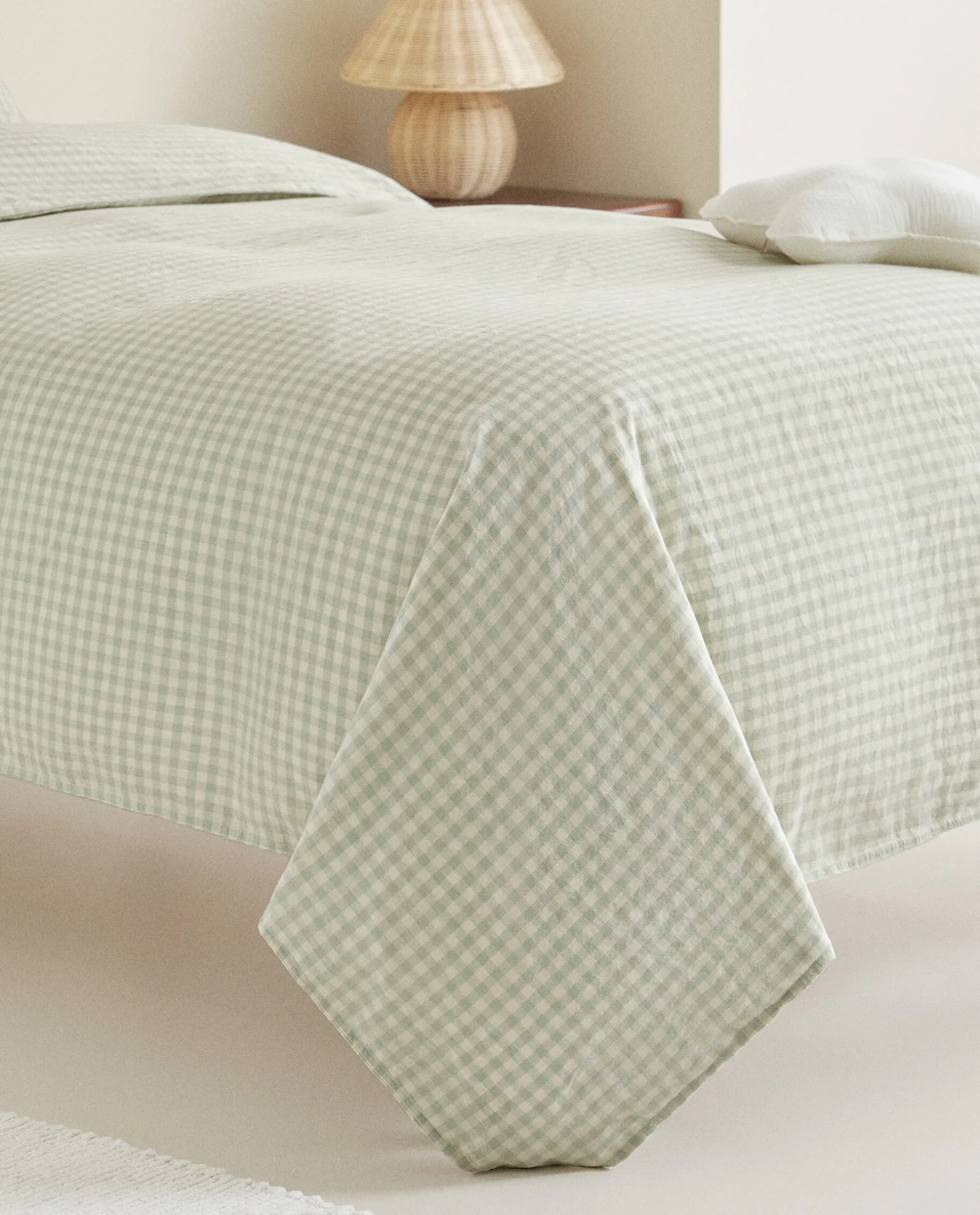 ZARA Home Check Duvet Cover