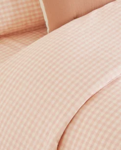 ZARA Home Check Duvet Cover
