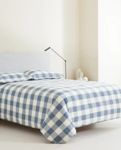 ZARA Home Check Duvet Cover