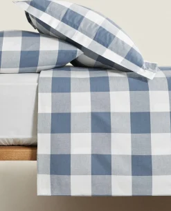ZARA Home Check Duvet Cover
