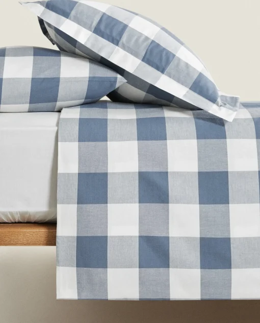 ZARA Home Check Duvet Cover