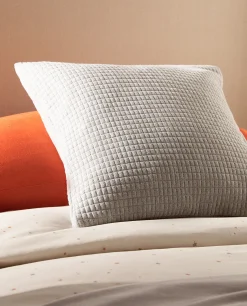 ZARA Home Check Jacquard Throw Pillow Cover