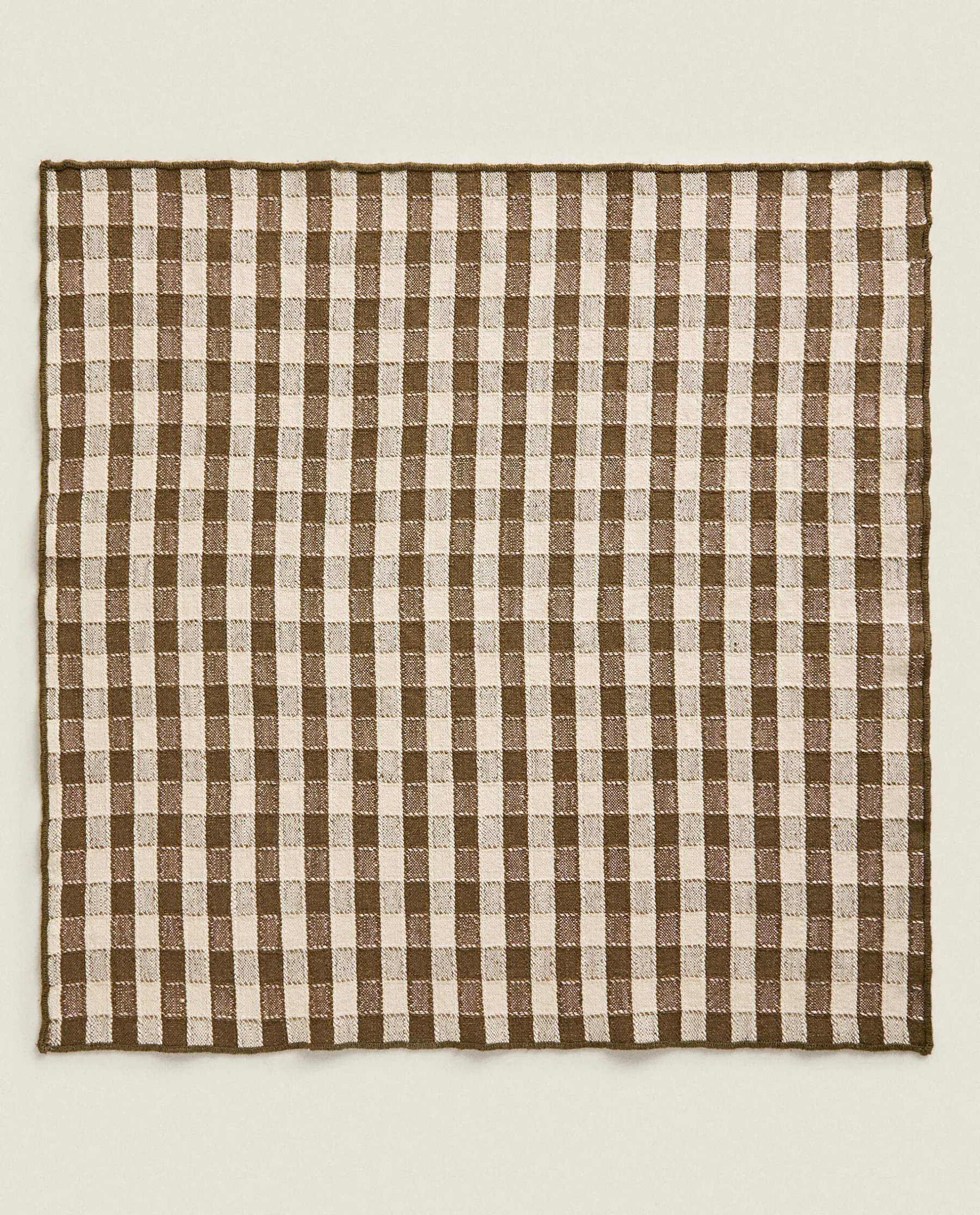 ZARA Home Check Kitchen Towel (Pack Of 2)