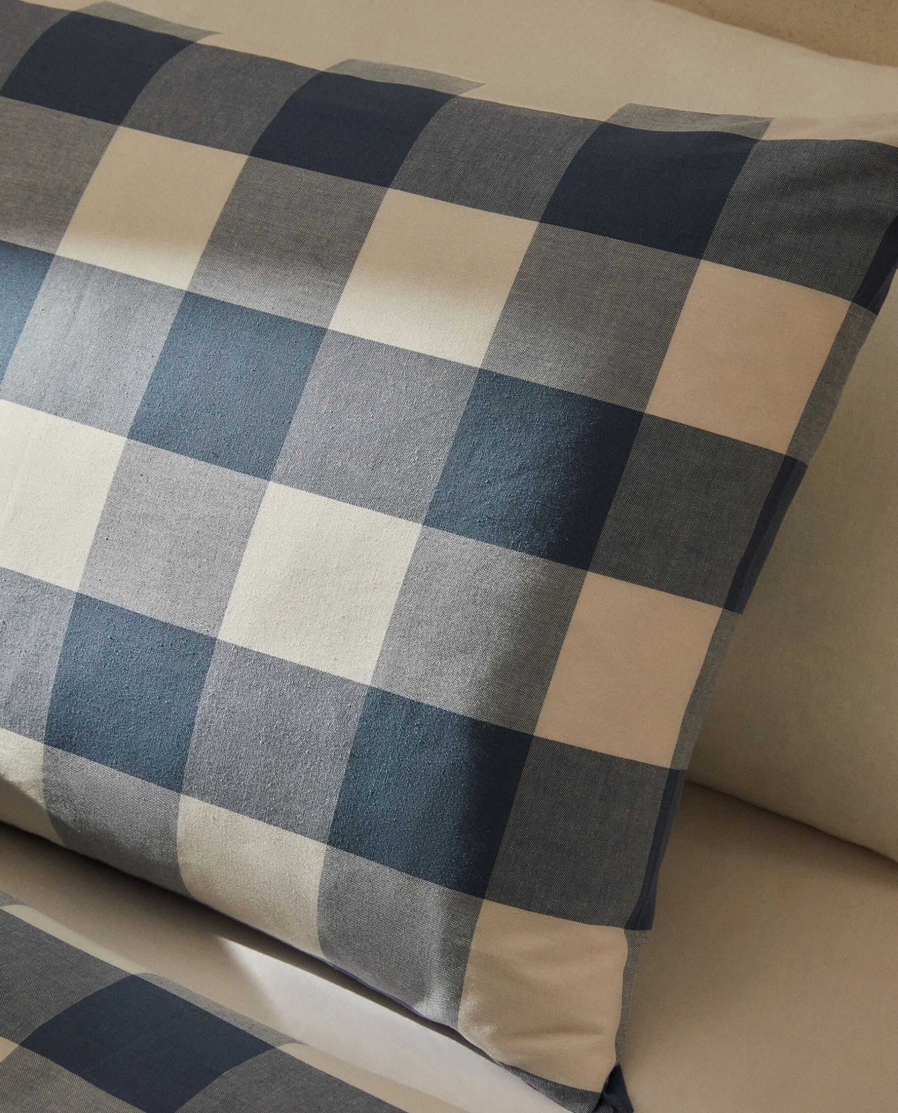 ZARA Home Check Pillowcase