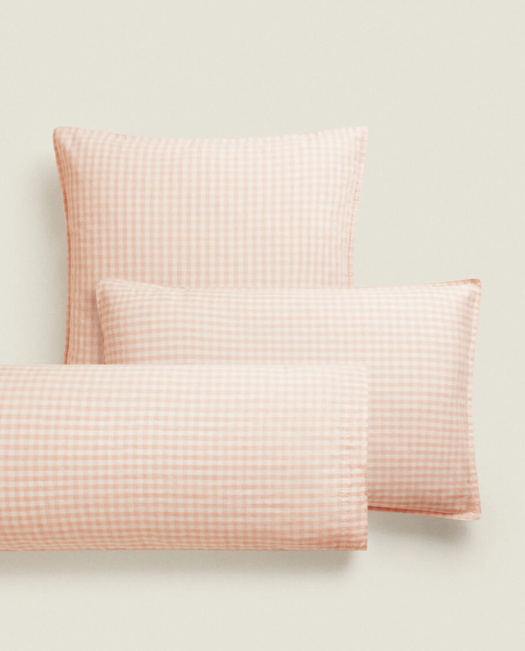 ZARA Home Check Pillowcase