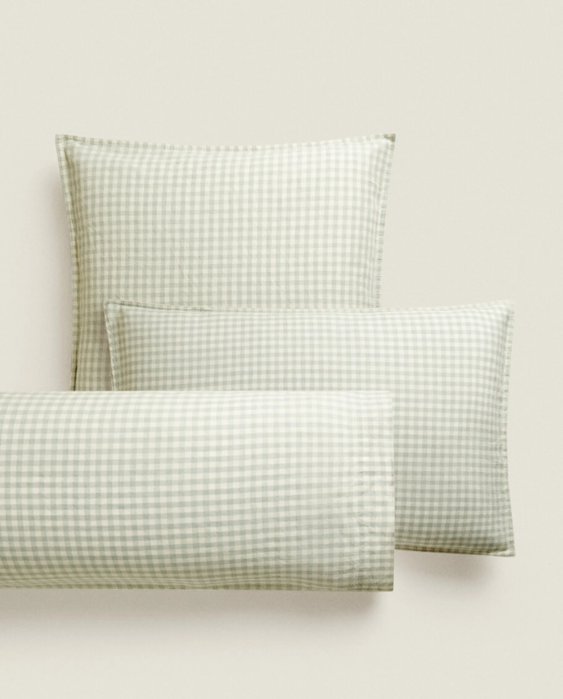 ZARA Home Check Pillowcase