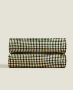 ZARA Home Checked Blanket
